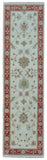 Indian Rug Hand Knotted Oriental Rug Fine Peshawar Runner Rug 2'2X8'2