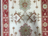 Indian Rug Hand Knotted Oriental Rug Fine Peshawar Runner Rug 2'2X8'2