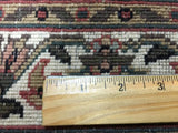Indian Rug Hand Knotted Oriental Rug Fine Sarouk Oriental Long Runner Rug 2'1X10'