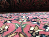 Indian Rug Hand Knotted Oriental Rug Fine Sarouk Oriental Long Runner Rug 2'x10'1