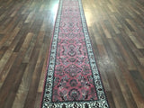 Fine Sarouk Oriental Runner Rug 2'X10'4