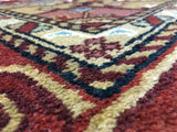 Indian Rug Hand Knotted Oriental Rug Fine Semi-Antique Oriental Serapi Area Rug 8'1 x 10'3