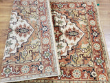 Indian Rug Hand Knotted Oriental Rug Fine Serapi Oriental Area Rug 4'X6'