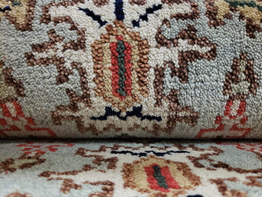 Indian Rug Hand Knotted Oriental Rug Fine Serapi Oriental Rug 3'X5'1