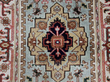 Indian Rug Hand Knotted Oriental Rug Fine Serapi Oriental Rug 3'X5'1