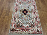 Indian Rug Hand Knotted Oriental Rug Fine Serapi Oriental Rug 3'X5'1