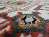 Indian Rug Hand Knotted Oriental Rug Fine Serapi Oriental Rug 3'X5'1