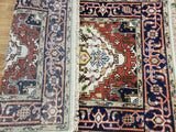 Indian Rug Hand Knotted Oriental Rug Fine Serapi Oriental Rug 3'X5'