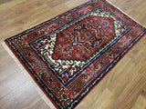 Indian Rug Hand Knotted Oriental Rug Fine Serapi Oriental Rug 3'X5'2