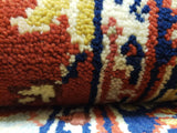 Indian Rug Hand Knotted Oriental Rug Fine Serapi Oriental Rug 4'x6'