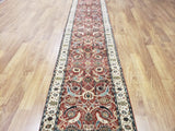 Fine Persian Silk Tabriz Runner Rug 2'8x11'9