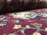 Indian Rug Hand Knotted Oriental Rug Fine Tabriz Oriental Small Area Rug 4'2X6'1