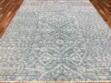 Indian Rug Hand Knotted Oriental Rug Fine Turkish Knot Oushak Oriental Area Rug 8'X10'