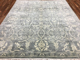 Indian Rug Hand Knotted Oriental Rug Fine Turkish Knot Oushak Oriental Area Rug 8'X9'8