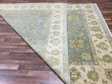 Indian Rug Hand Knotted Oriental Rug Fine Venetian Collection Peshawar Rug 8'10x12'
