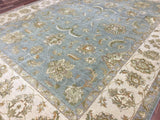 Indian Rug Hand Knotted Oriental Rug Fine Venetian Collection Peshawar Rug 8'10x12'