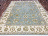 Indian Rug Hand Knotted Oriental Rug Fine Venetian Collection Peshawar Rug 8'10x12'