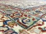 Indian Rug Hand Knotted Oriental Rug Fine Veramin Area Rug 7'10x9'10
