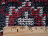 Indian Rug Hand Knotted Oriental Rug Heriz Oriental Area Rug 2'X3'