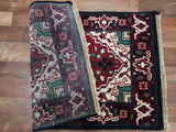 Indian Rug Hand Knotted Oriental Rug Heriz Oriental Area Rug 2'X3'