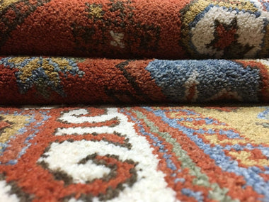 Indian Rug Hand Knotted Oriental Rug Kazak Oriental Area Rug 7'7x9'10