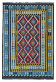 Indian Rug Hand Knotted Oriental Rug Kilim Oriental Area Rug 5'6X7'11