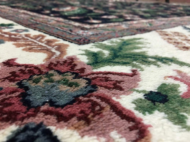 Large Fine Kashan Oriental Rug 9'8X13'3