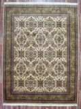 Indian Rug Hand Knotted Oriental Rug Large Fine Peshawar Oriental Rug 8'10X11'1