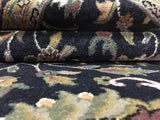 Indian Rug Hand Knotted Oriental Rug Large Fine Tabriz Oriental Rug 6'X9'