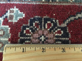 Indian Rug Hand Knotted Oriental Rug Large Fine Tabriz Oriental Rug 9'10X13'9