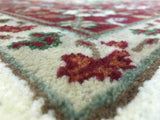Indian Rug Hand Knotted Oriental Rug Large Mahal Oriental Rug 8'10 x 11'10