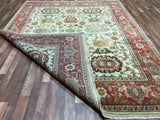 Indian Rug Hand Knotted Oriental Rug Large Mahal Oriental Rug 8' x 10'3