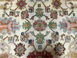 Indian Rug Hand Knotted Oriental Rug Large Mahal Oriental Rug 8' x 10'3
