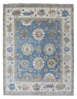 Large Oushak Oriental Rug 7'8X9'7