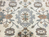 Indian Rug Hand Knotted Oriental Rug Large Oushak Oriental Rug 9'X11'10