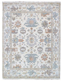 Indian Rug Hand Knotted Oriental Rug Large Oushak Oriental Rug 9'X11'10