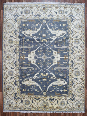 Large Oushak Oriental Rug 9X11'8