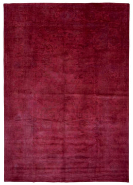 Indian Rug Hand Knotted Oriental Rug Large Overdye Oriental Rug 9'10x13'9
