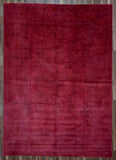 Indian Rug Hand Knotted Oriental Rug Large Overdye Oriental Rug 9'10x13'9