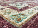 Indian Rug Hand Knotted Oriental Rug Large Rug Peshawar 8'4X11'8