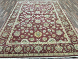 Indian Rug Hand Knotted Oriental Rug Large Rug Peshawar 8'4X11'8