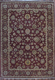 Indian Rug Hand Knotted Oriental Rug Large Rug Peshawar 8'4X11'8