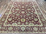 Indian Rug Hand Knotted Oriental Rug Large Rug Peshawar 8'4X11'8