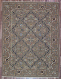 Indian Rug Hand Knotted Oriental Rug Large Soumak Oriental Rug 9'2X12'