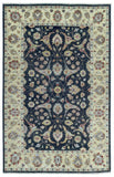 Indian Rug Hand Knotted Oriental Rug Large Tabriz Oriental Rug 6'X9'