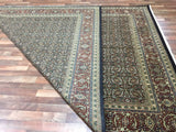 Indian Rug Hand Knotted Oriental Rug Large Very Fine Herati Oriental Rug 9'X11'9