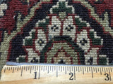 Indian Rug Hand Knotted Oriental Rug Large Very Fine Herati Oriental Rug 9'X11'9