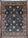 Indian Rug Hand Knotted Oriental Rug Large Very Fine Oriental Kashan Rug 8'10X12'1