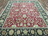 Indian Rug Hand Knotted Oriental Rug Large Very Fine Peshawar Oriental Rug 8'2X10'7