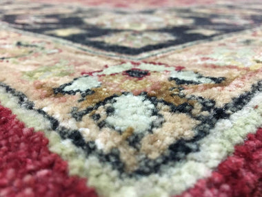 Indian Rug Hand Knotted Oriental Rug Large Very Fine Peshawar Oriental Rug 8'2X10'7
